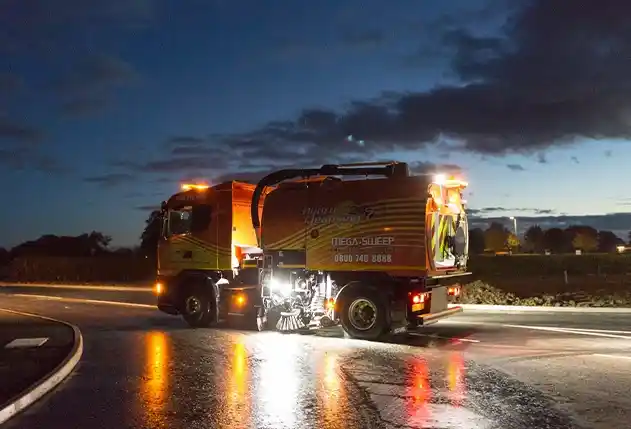 Road sweeping service 9